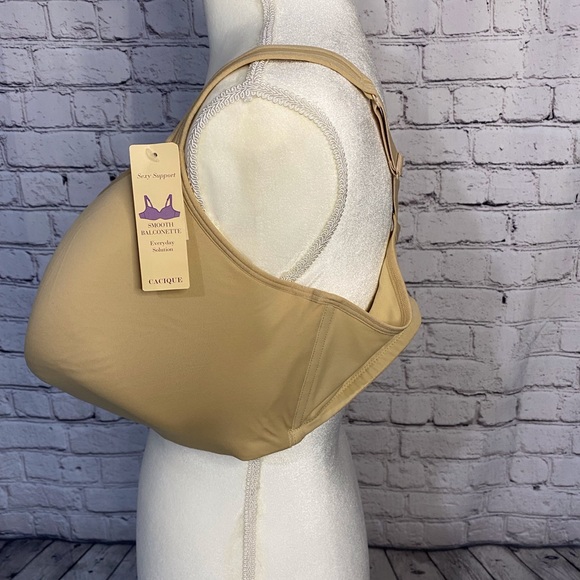 Cacique Smooth Balconette Nude Bra size 48DDD - Picture 2 of 4